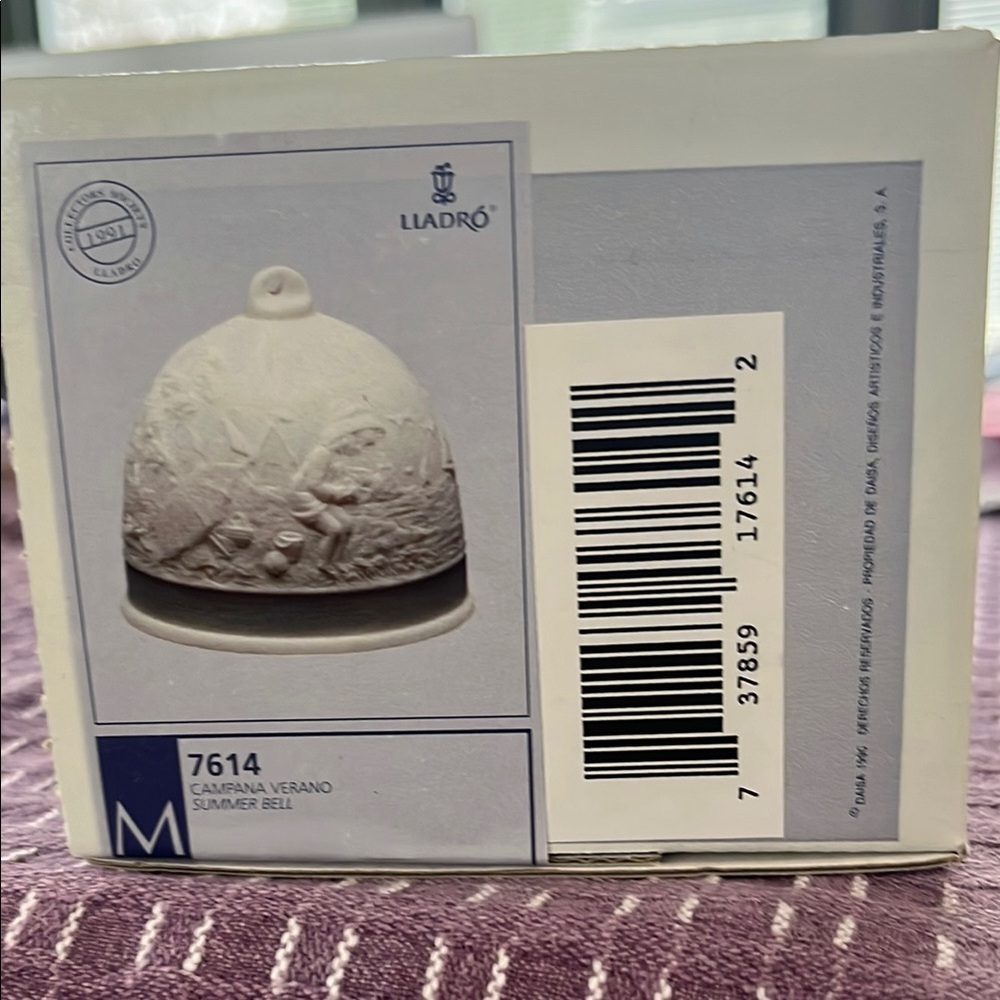 Lladro Summer Bell Ornament